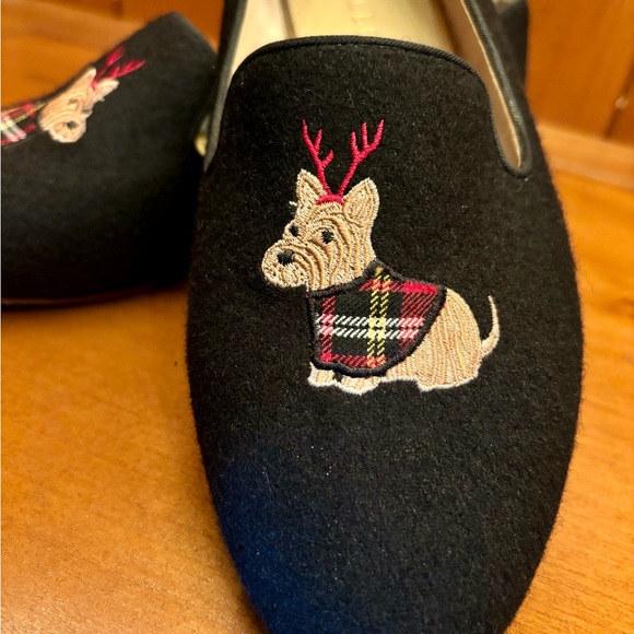 RYAN EMBROIDERED DOG LOAFERS - FLANNEL - Picture 3 of 8